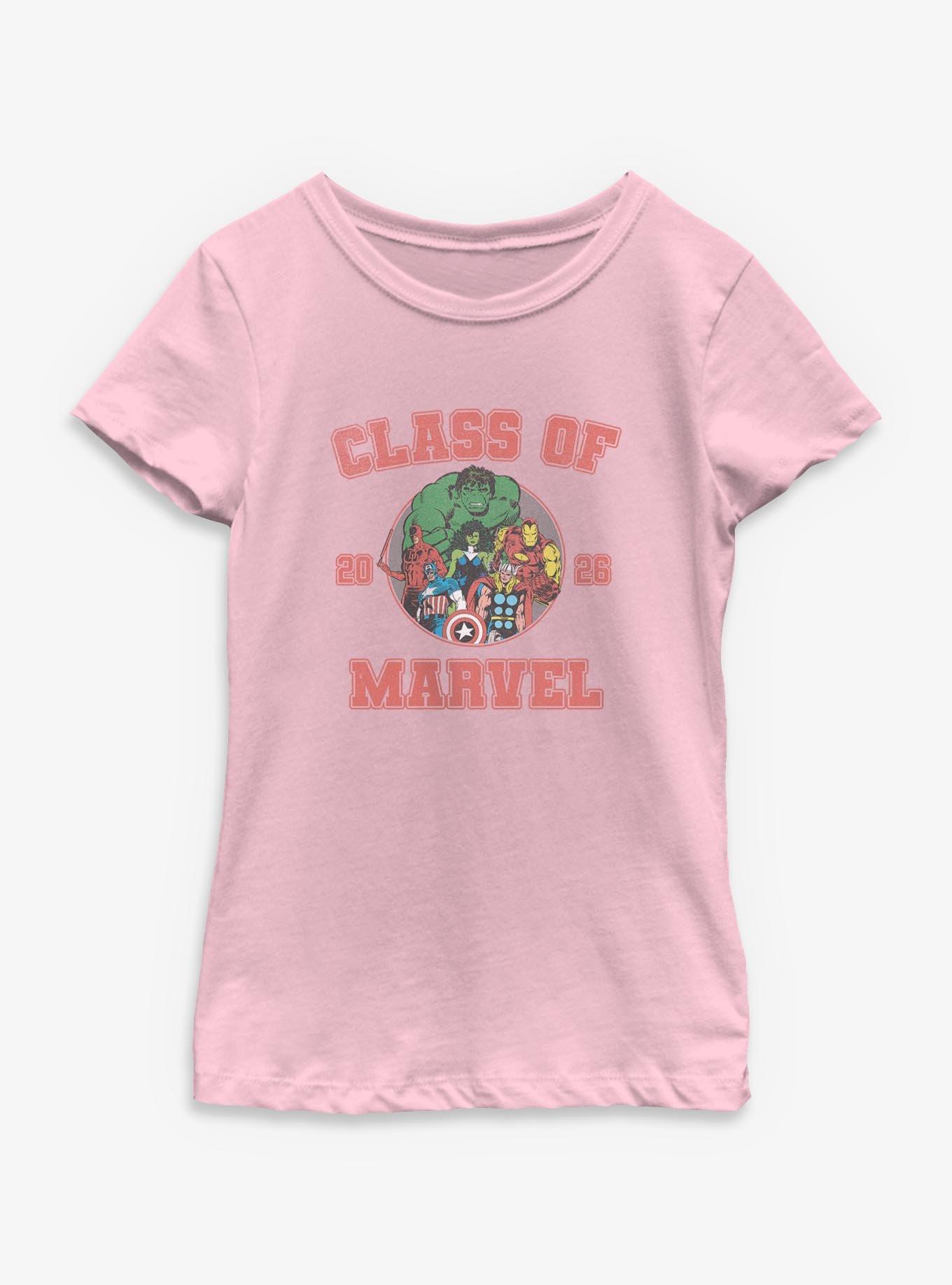 Marvel Avengers Class Of Marvel 2026 Youth Girls T-Shirt, , hi-res