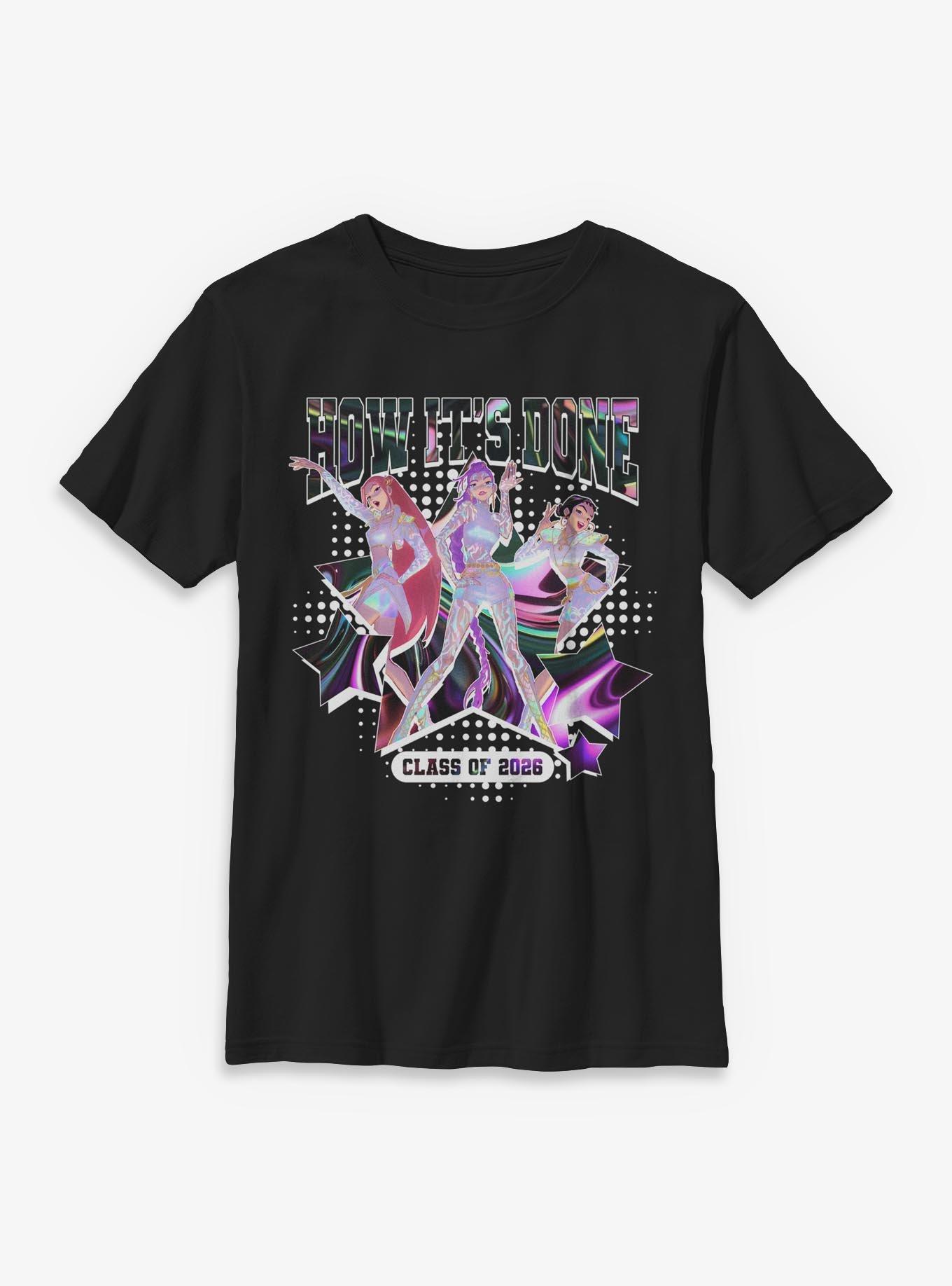 KPop Demon Hunters How It's Done Class Of 2026 Youth T-Shirt, , hi-res