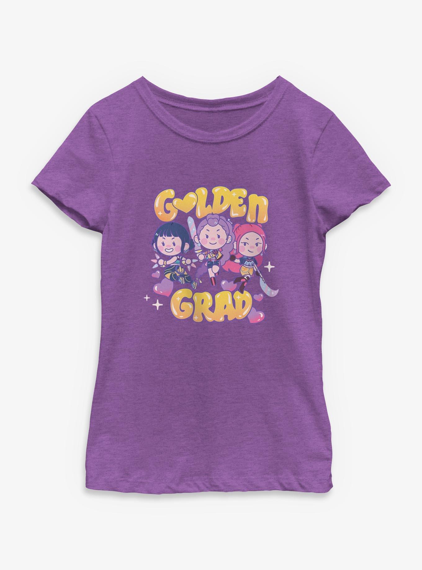 KPop Demon Hunters Golden Grad Youth Girls T-Shirt, , hi-res