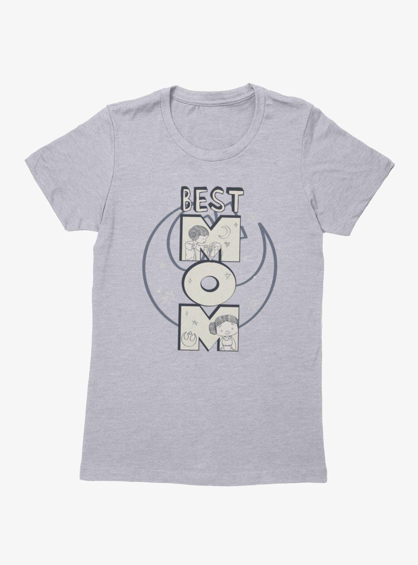 Star Wars Best Mom Leia Rebel Womens T-Shirt, , hi-res