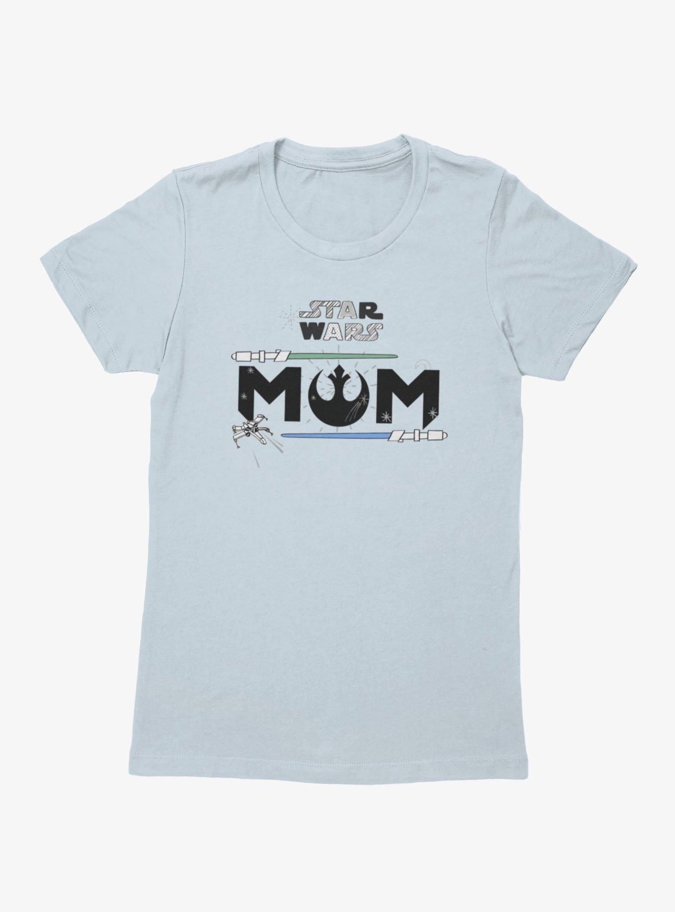 Star Wars Mom Jedi Lightsabers Womens T-Shirt, , hi-res