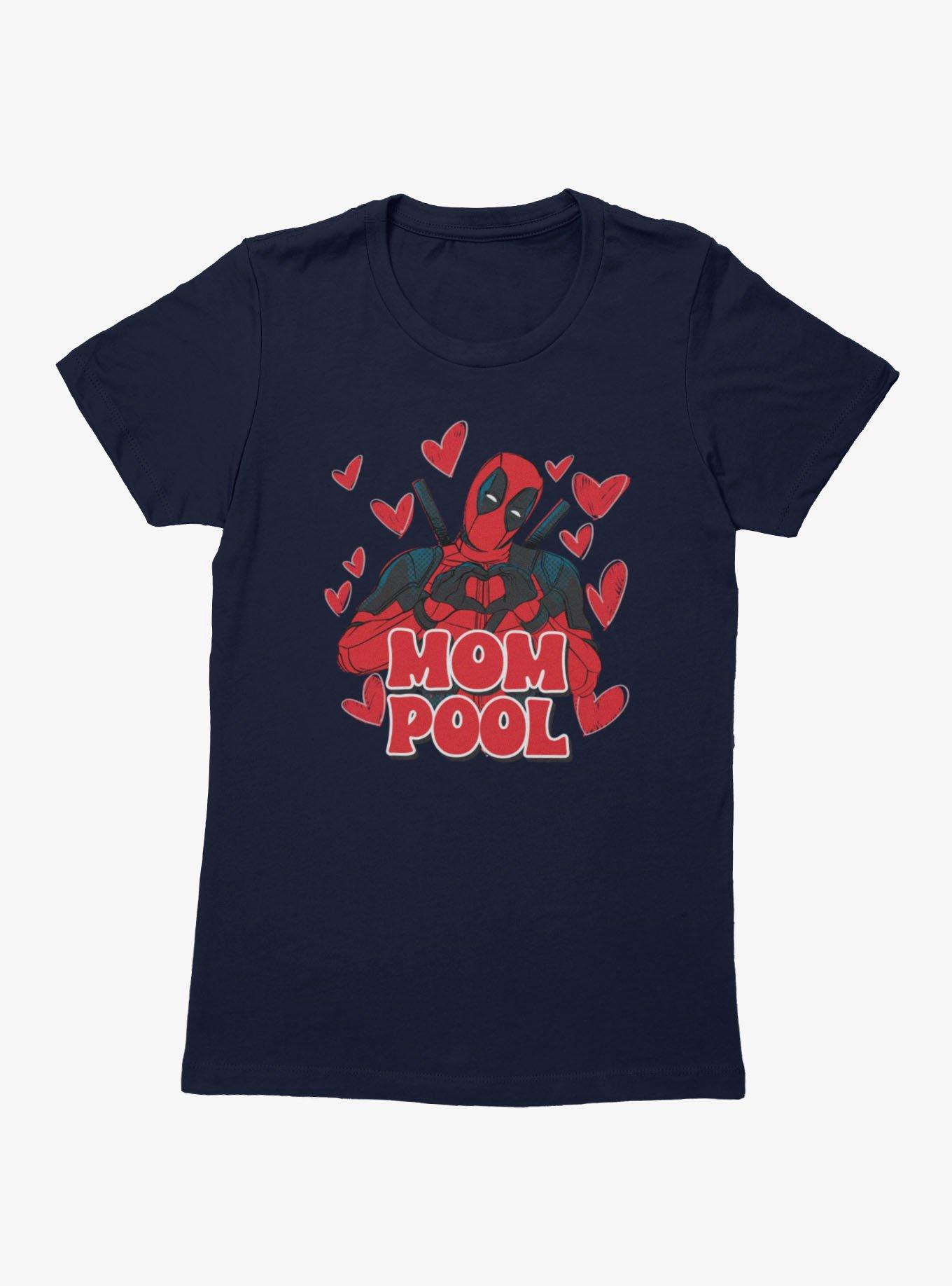 Marvel Deadpool Loves Mom Pool Womens T-Shirt, , hi-res