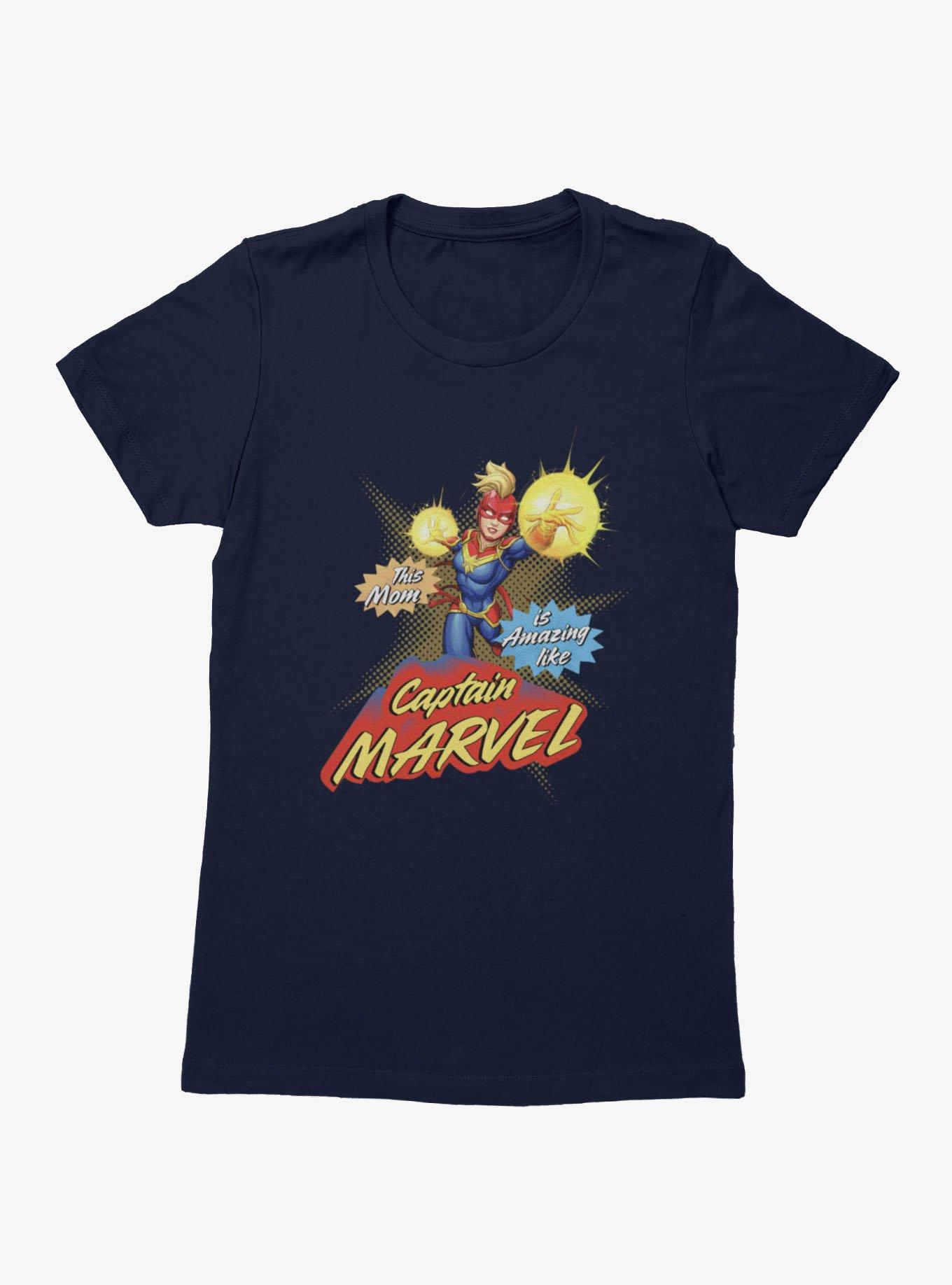 Marvel Mom Is Amazing Captain Marvel Womens T-Shirt, , hi-res
