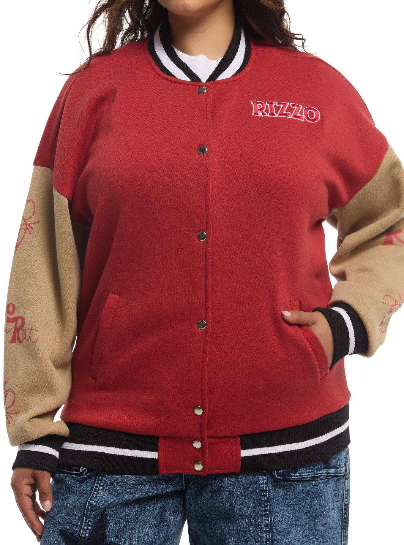 Disney The Muppets Rizzo Girls Oversized Varsity Jacket Plus Size