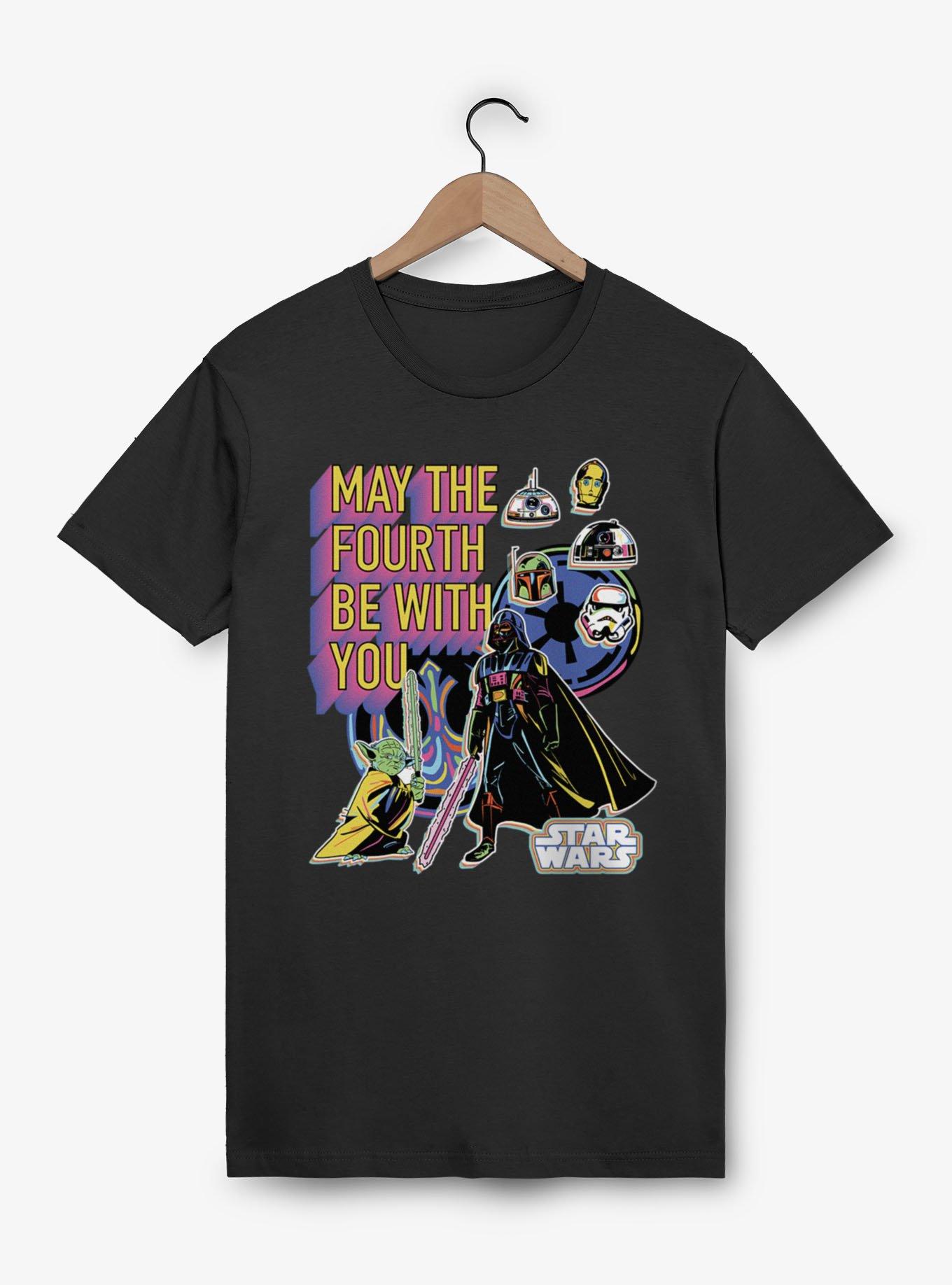 Star Wars May The 4th Be With You Character Highlights T-Shirt
