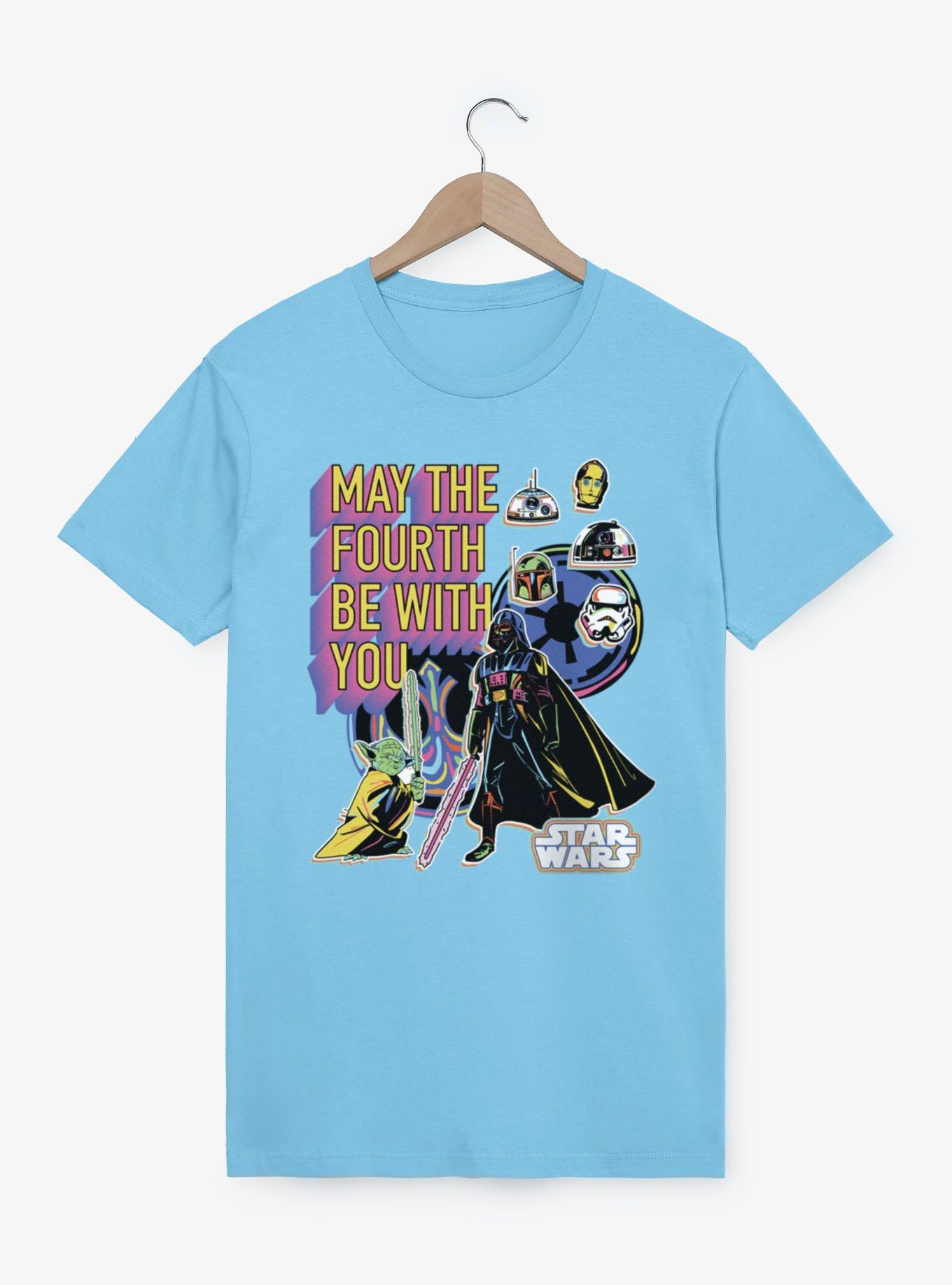 Star Wars May The 4th Be With You Character Highlights T-Shirt