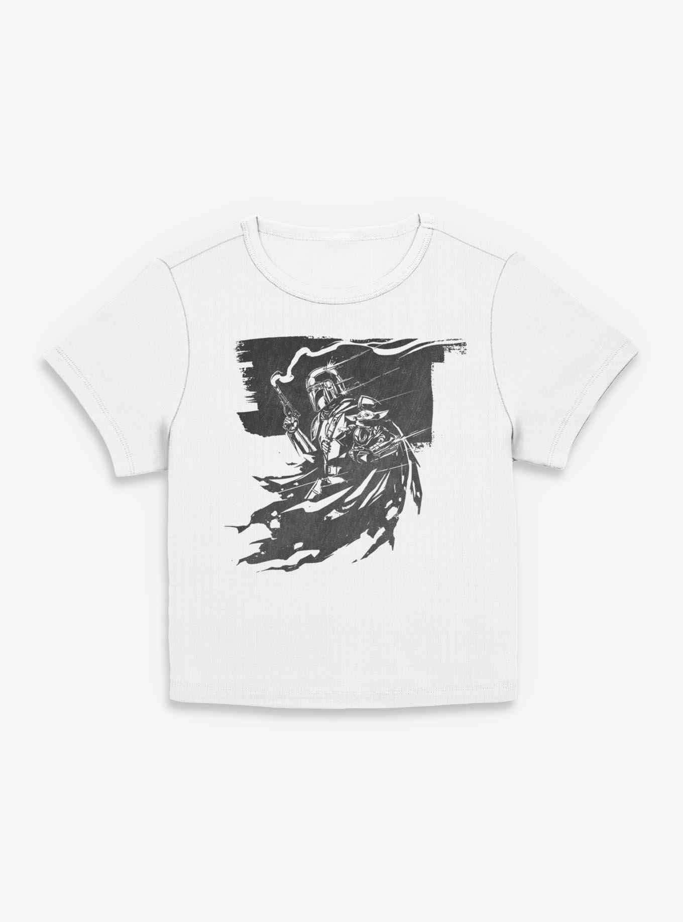 Star Wars: The Mandalorian And Grogu On The Way To Adventure Women Baby T-Shirt
