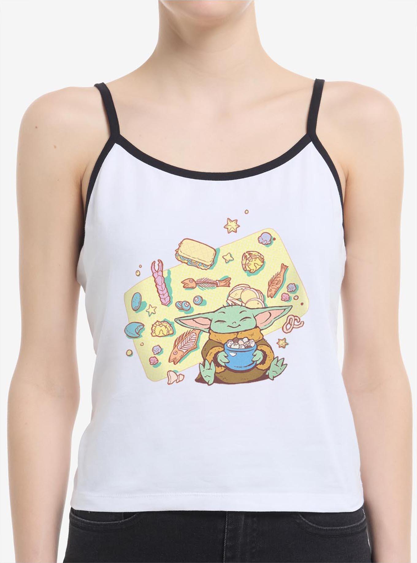 Star Wars: The Mandalorian And Grogu Snack Time Platter Womens Cami, , hi-res