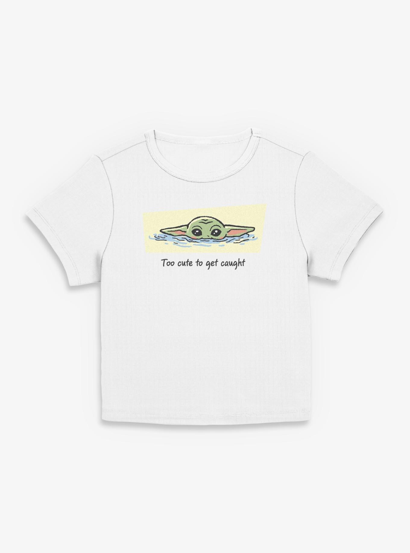 Star Wars: The Mandalorian And Grogu Too Cute To Get Caught Grogu Women Baby T-Shirt
