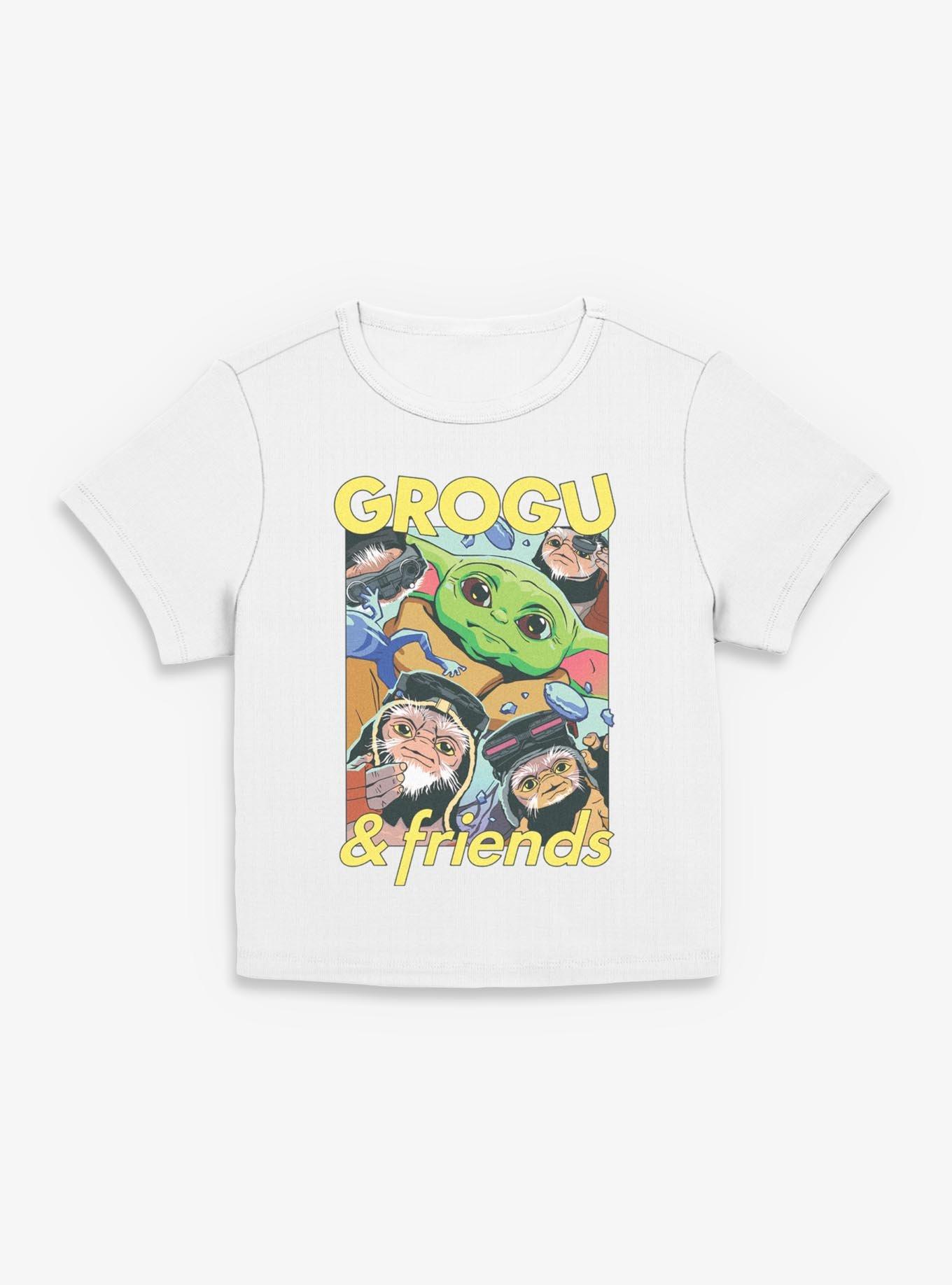 Star Wars: The Mandalorian And Grogu Grogu & Friends Huddle Women Baby T-Shirt