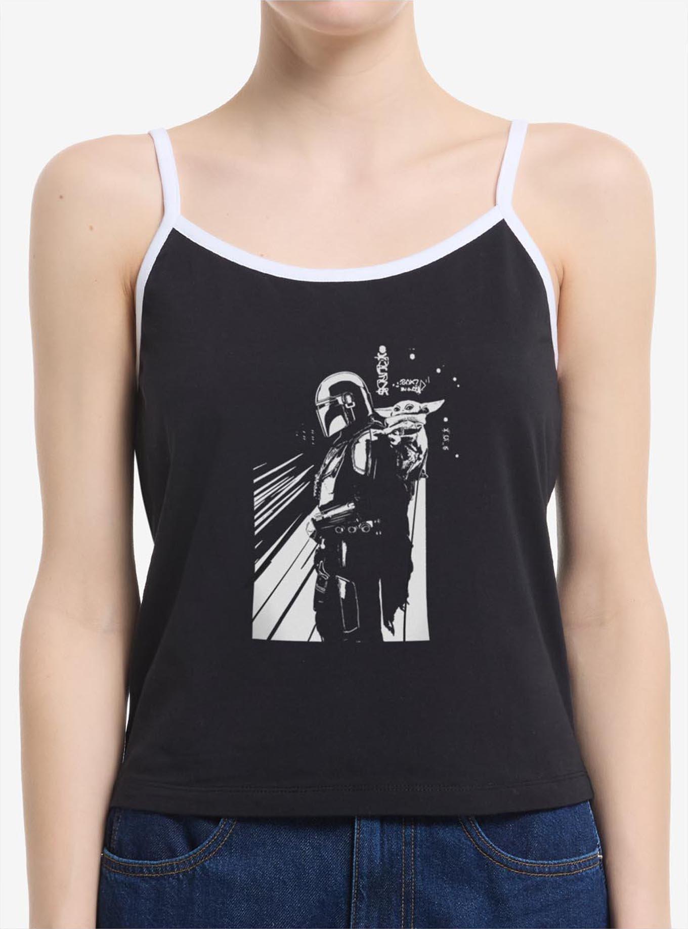 Star Wars: The Mandalorian And Grogu In The Shadows The Mandalorian & Grogu Womens Cami, , hi-res