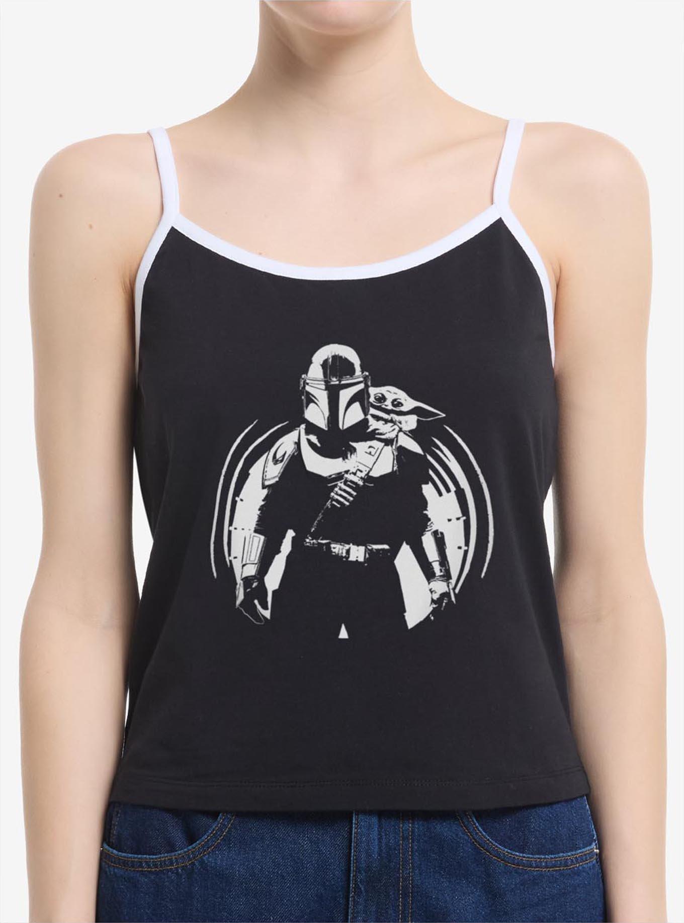 Star Wars: The Mandalorian And Grogu The Mandalorian and Grogu Silhouette Icon Womens Cami, , hi-res