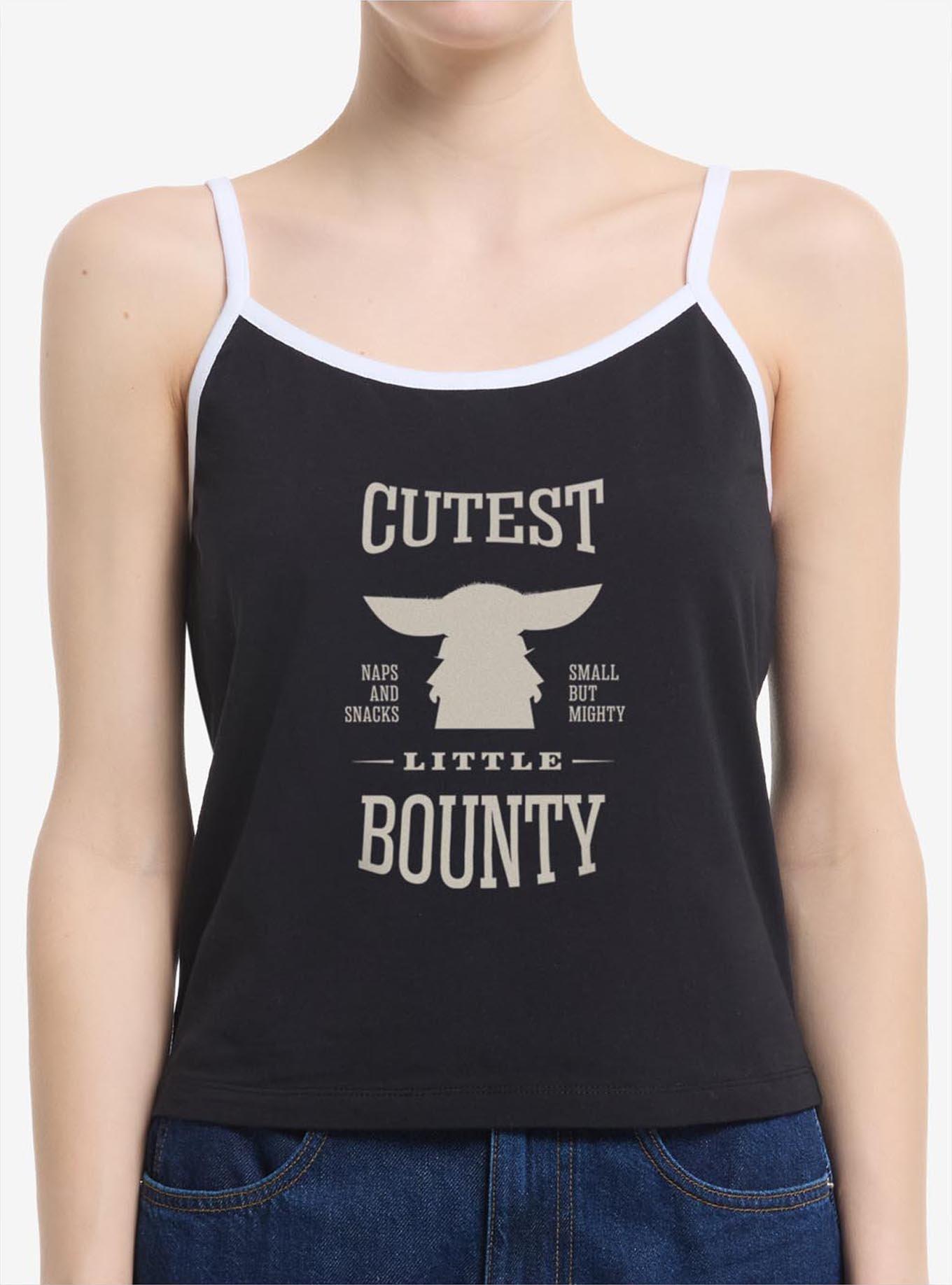 Star Wars: The Mandalorian And Grogu Cutest Little Bounty Grogu Silhouette Womens Cami, , hi-res
