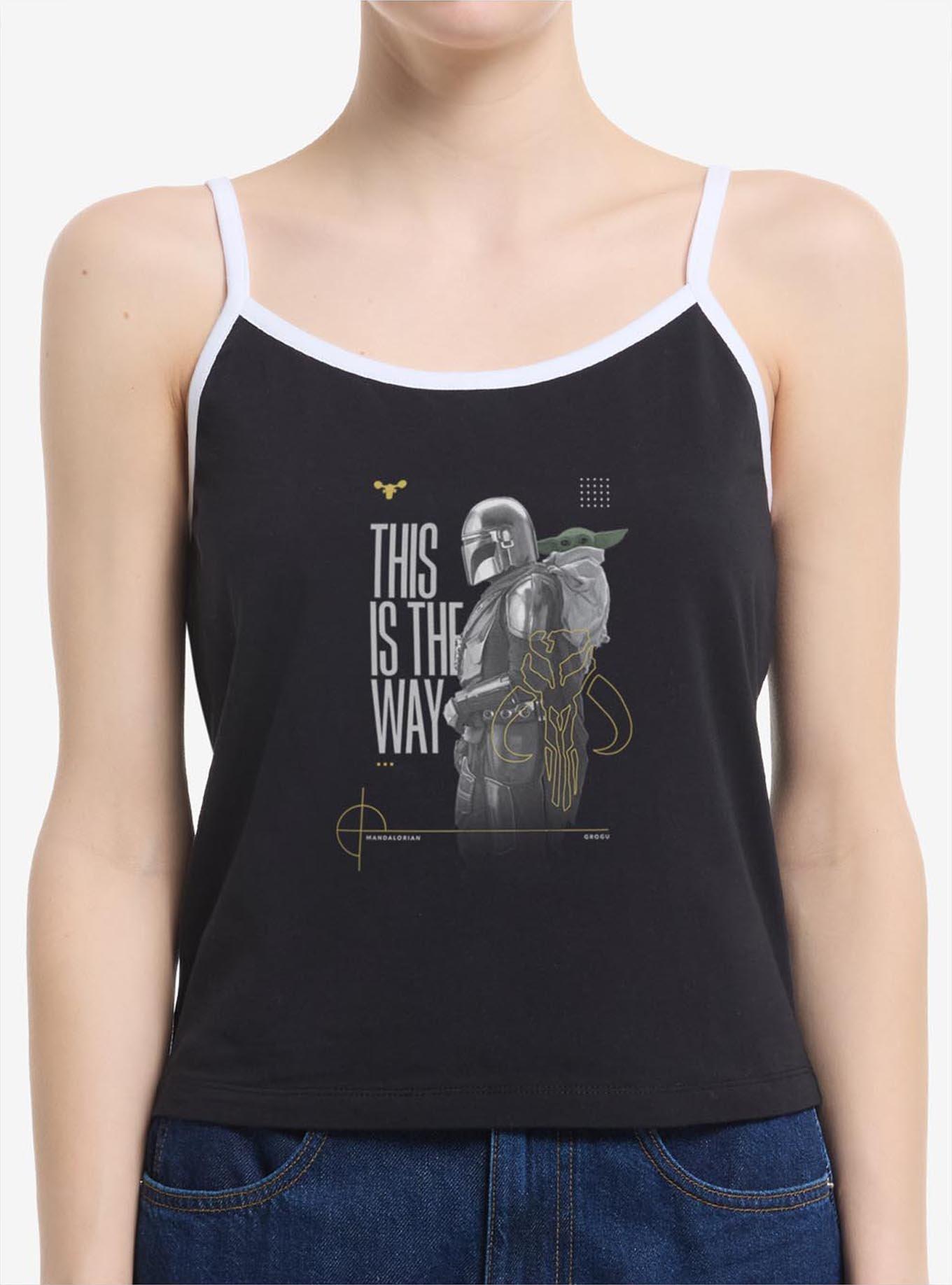 Star Wars: The Mandalorian And Grogu This Is Way & Profile Womens Cami