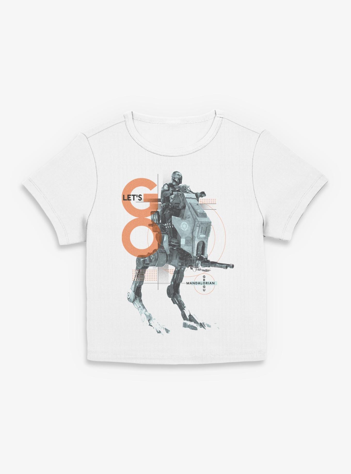 Star Wars: The Mandalorian And Grogu Let's Go Grogu & The Mandalorian Women Baby T-Shirt