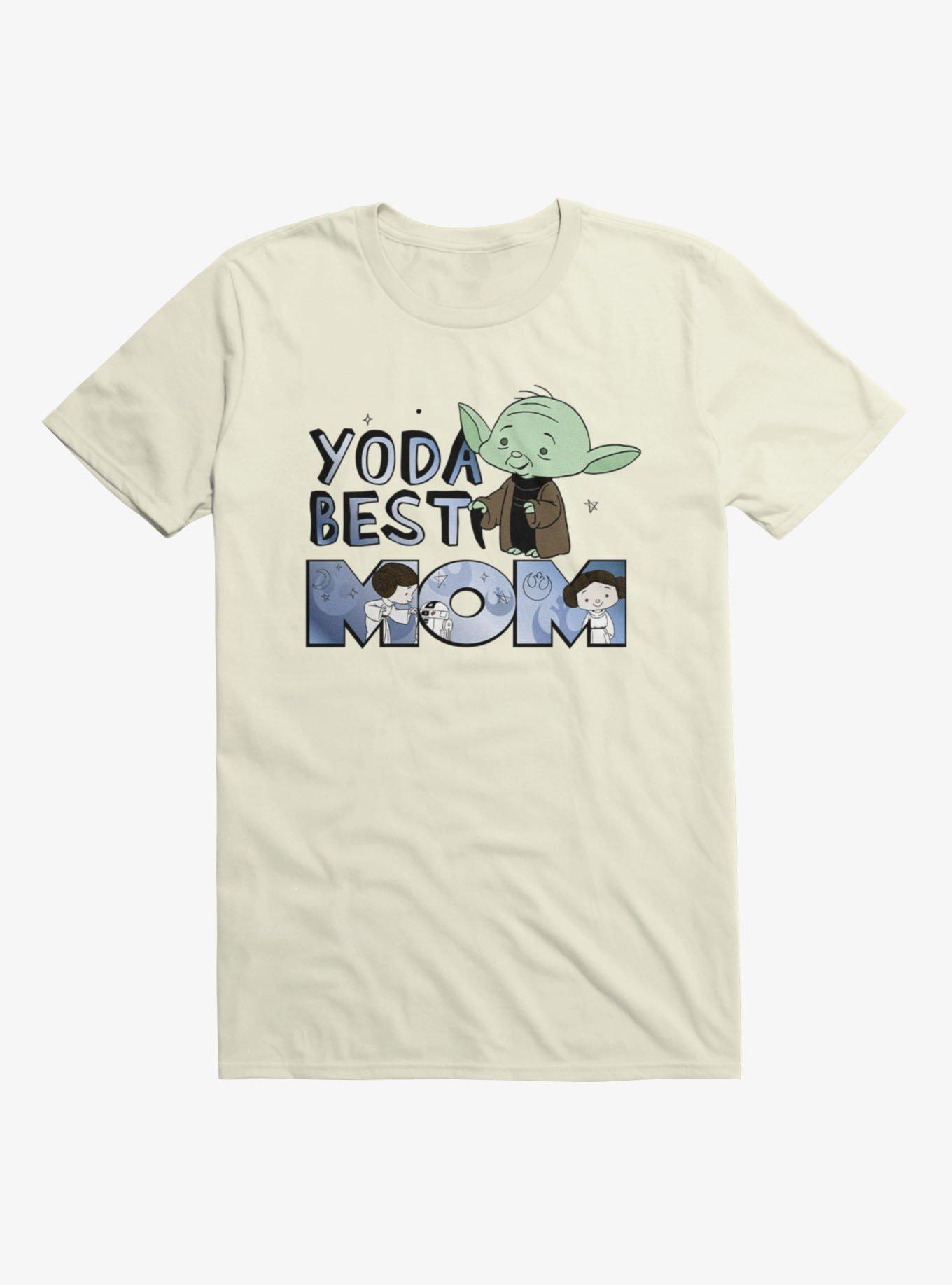 Star Wars Yoda Best Mom Cartoon T-Shirt, , hi-res