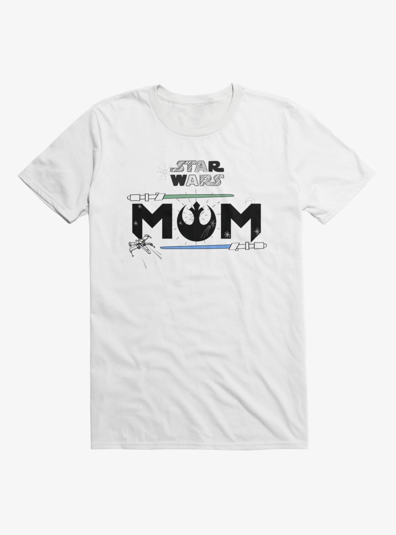 Star Wars Mom Jedi Lightsabers T-Shirt, , hi-res