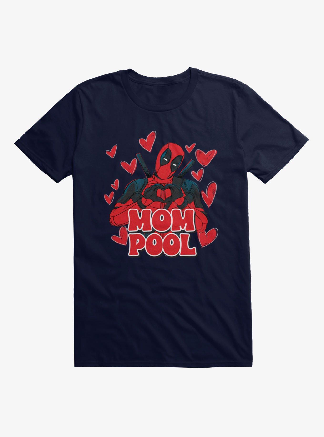 Marvel Deadpool Loves Mom Pool T-Shirt, , hi-res