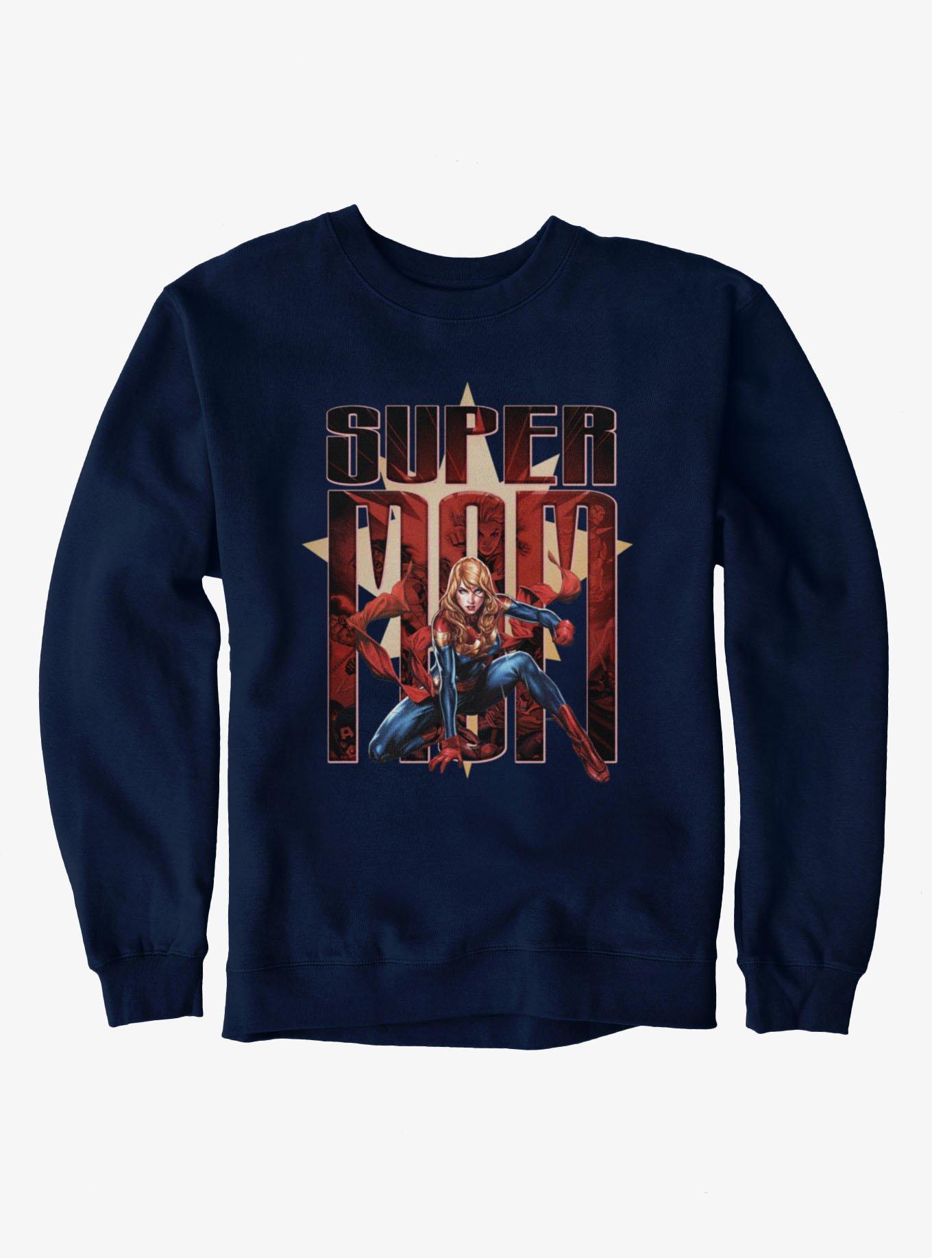 Marvel Captain Marvel Super Hero Mom Sweatshirt, , hi-res