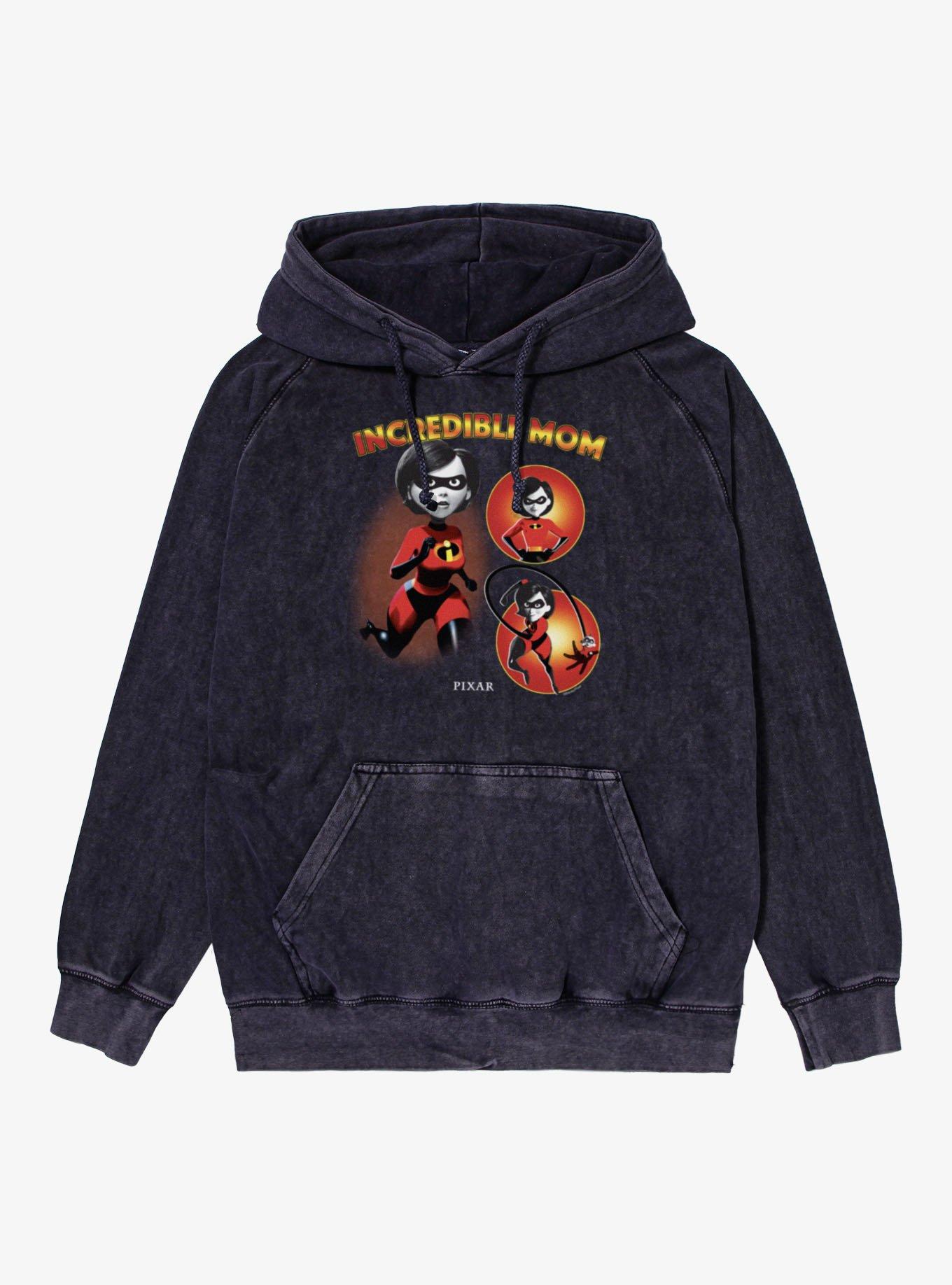 Disney Pixar The Incredibles Mom To The Rescue Bubbles Mineral Wash Hoodie, , hi-res