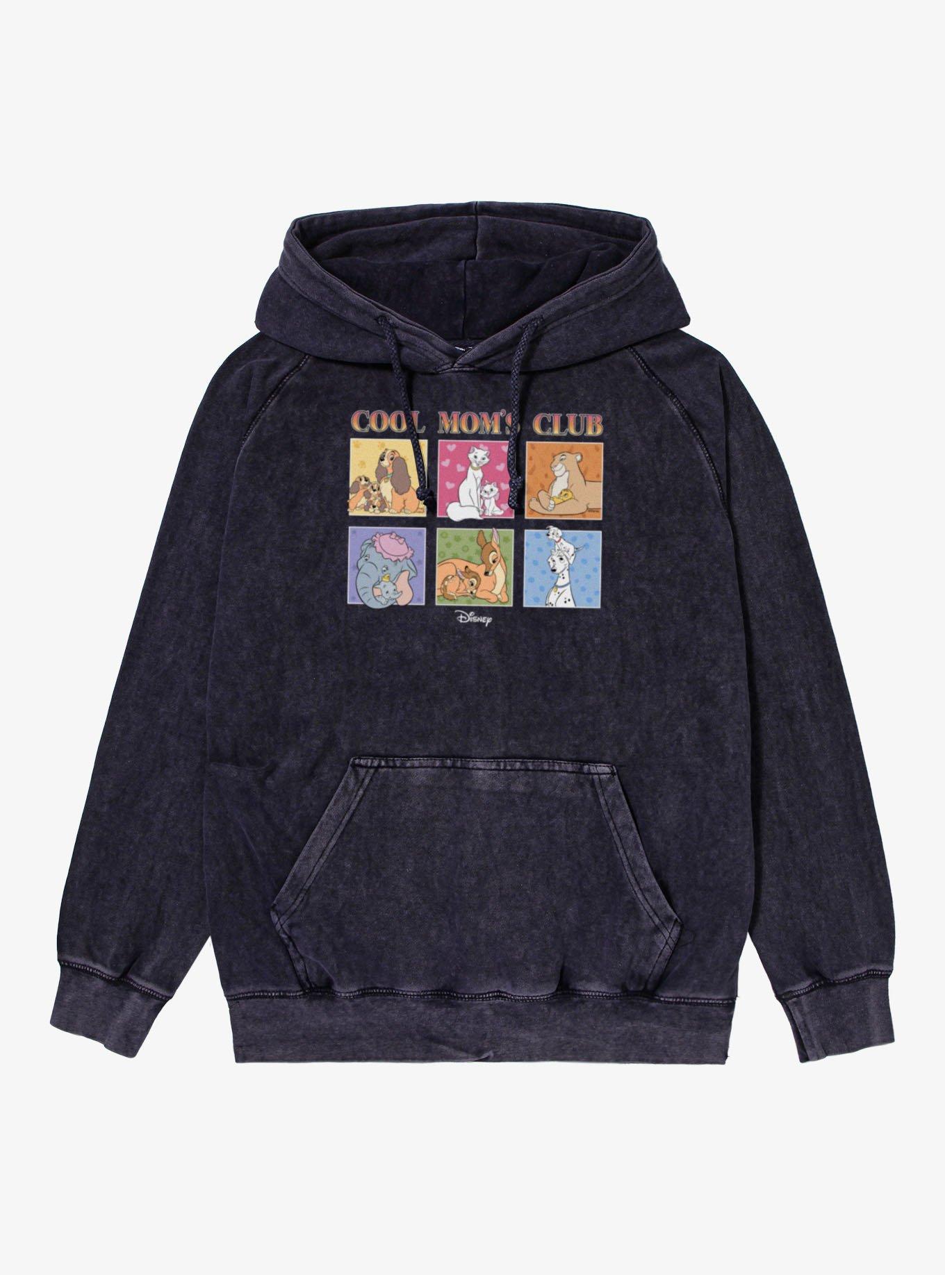 Disney Cool Mom Club Animals Mineral Wash Hoodie, , hi-res