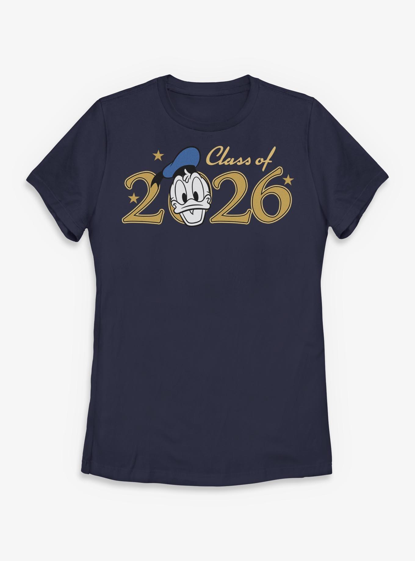 Disney Donald Duck Class Of 2026 Womens T-Shirt, , hi-res