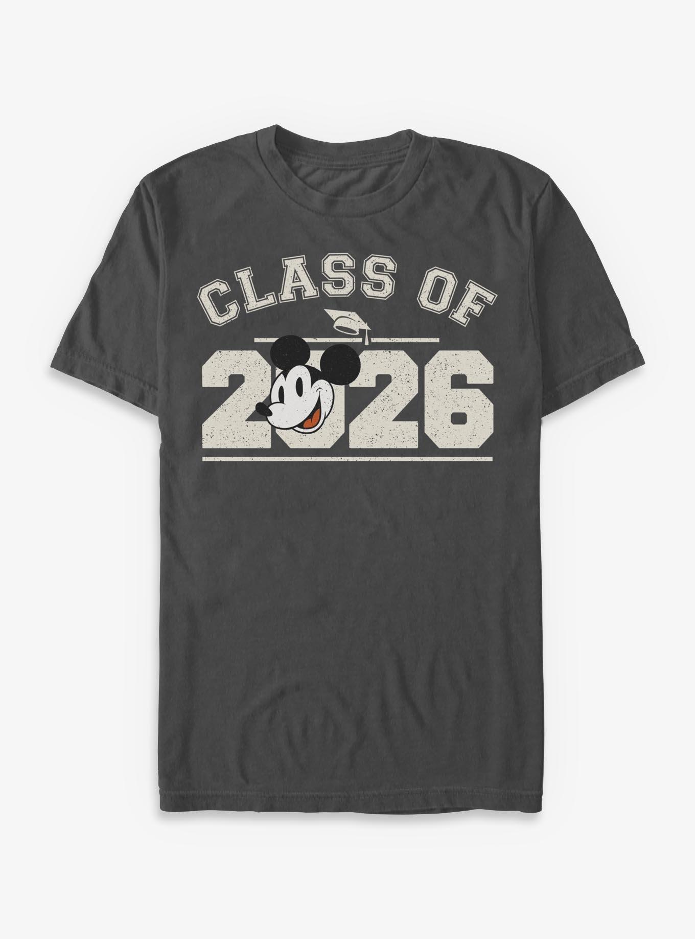 Disney Mickey Mouse Class Of 2026 Collegiate T-Shirt, , hi-res