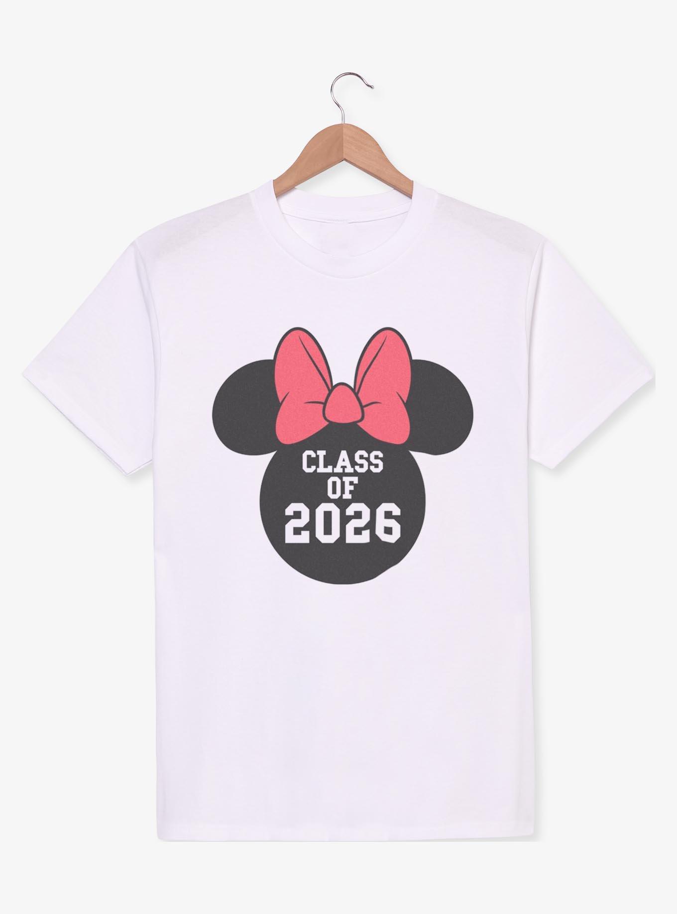 Disney Minnie Mouse Head Class Of 2026 T-Shirt, , hi-res