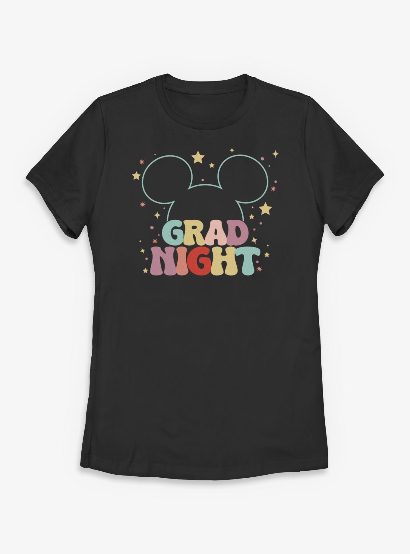 Disney Mickey Mouse Head Grad Night Womens T-Shirt, , hi-res