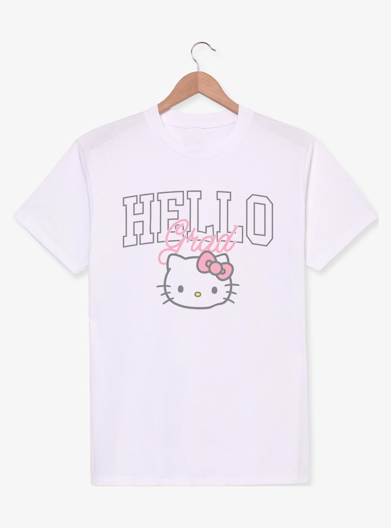 Hello Kitty Head Hello Grad T-Shirt, , hi-res