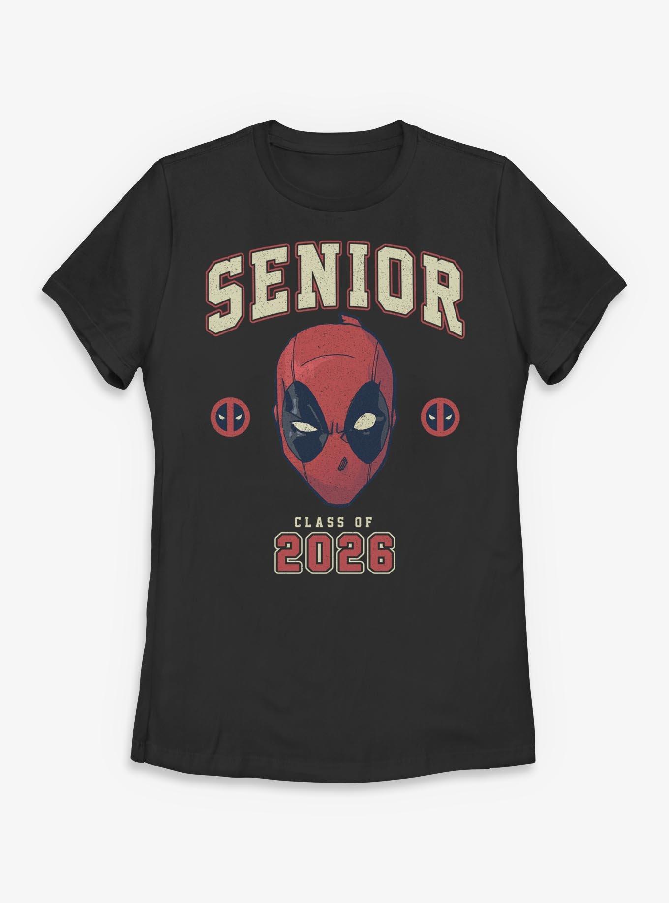 Marvel Deadpool Senior Class Of 2026 Womens T-Shirt, , hi-res