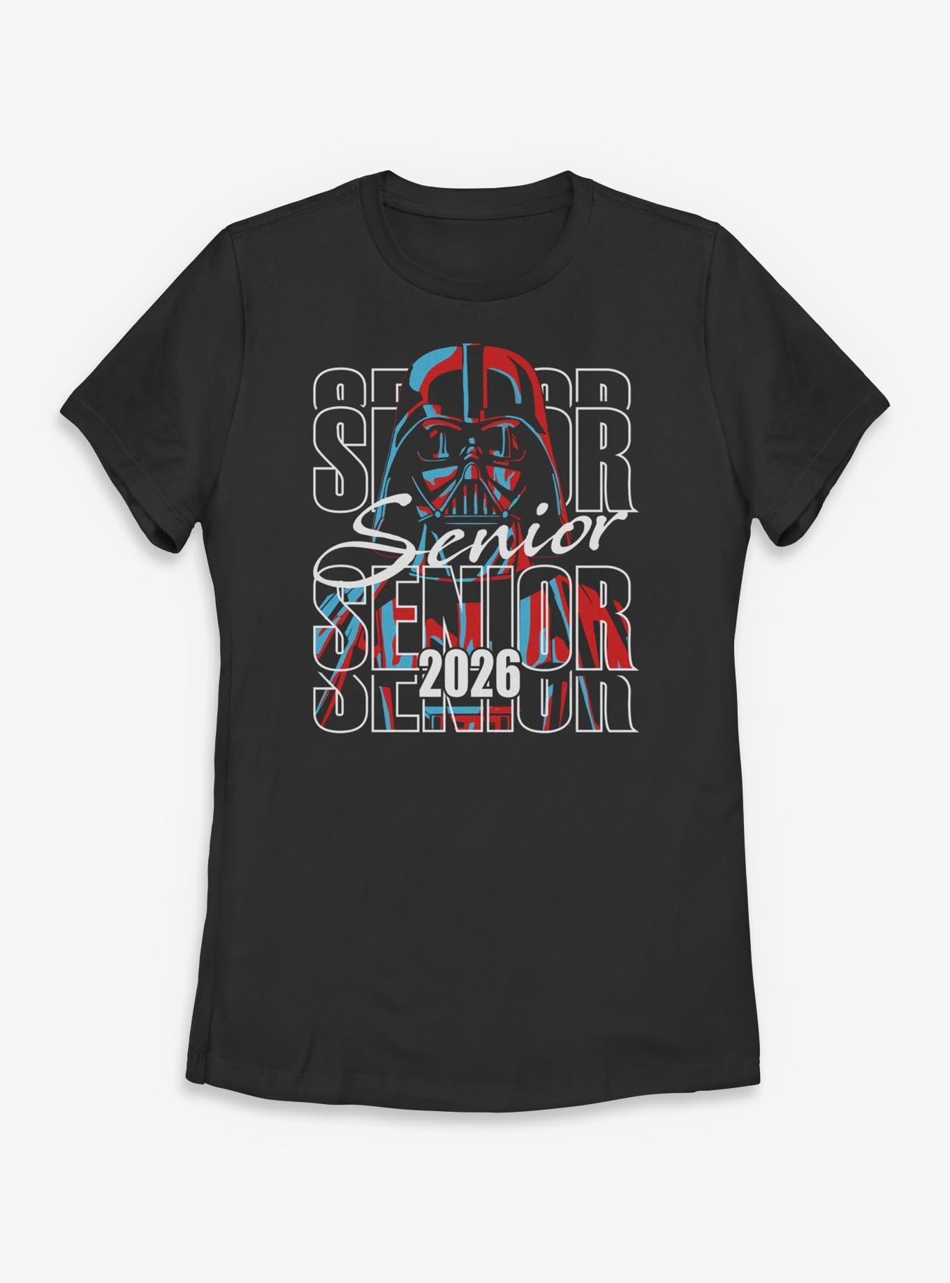 Star Wars Darth Vader Senior Class 2026 Womens T-Shirt, , hi-res