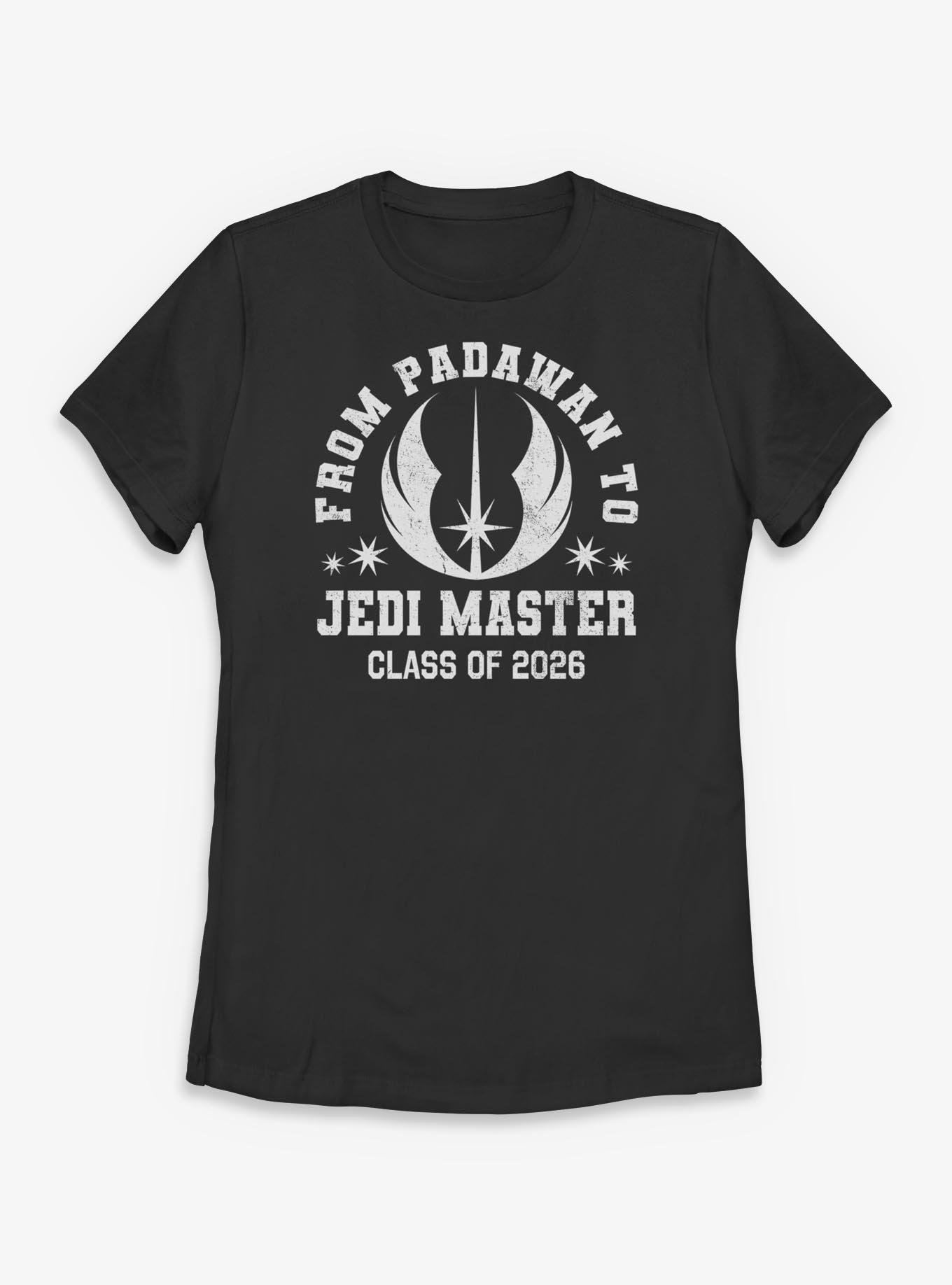 Star Wars Padawan To Jedi Master Class Of 2026 Womens T-Shirt, , hi-res