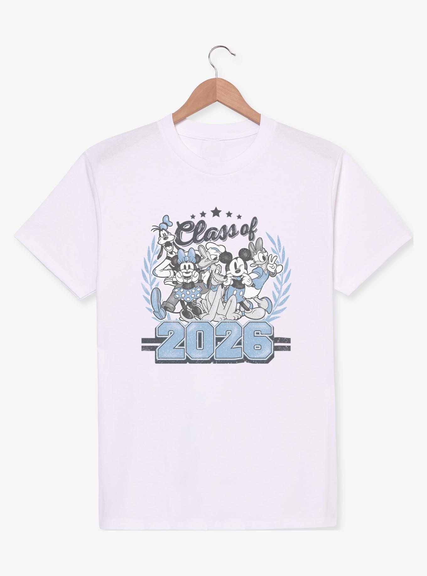 Disney Mickey Mouse & Friends Class Of 2026 Collegiate T-Shirt, , hi-res