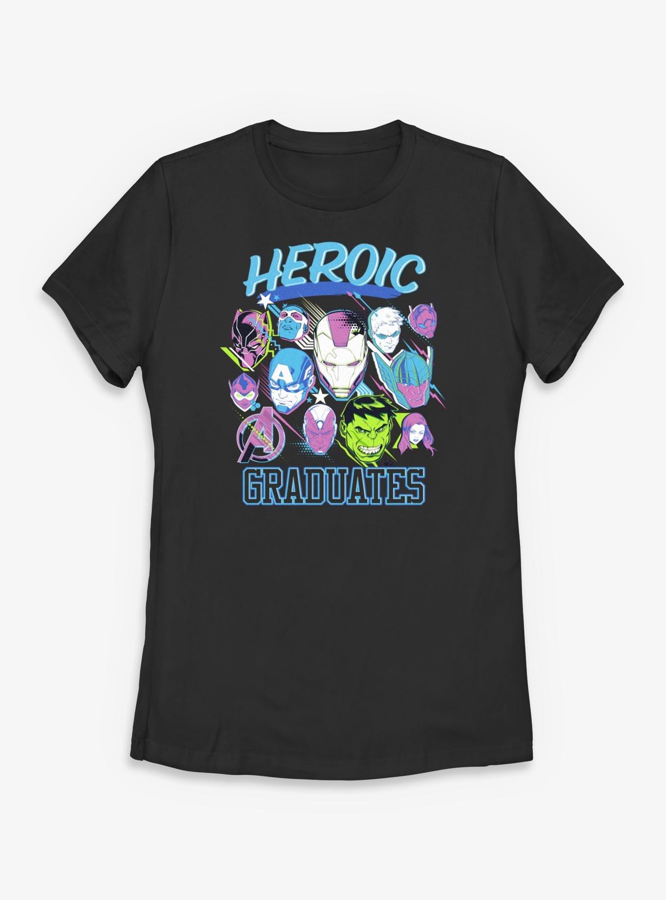 Marvel Avengers Heroic Graduates Womens T-Shirt, , hi-res