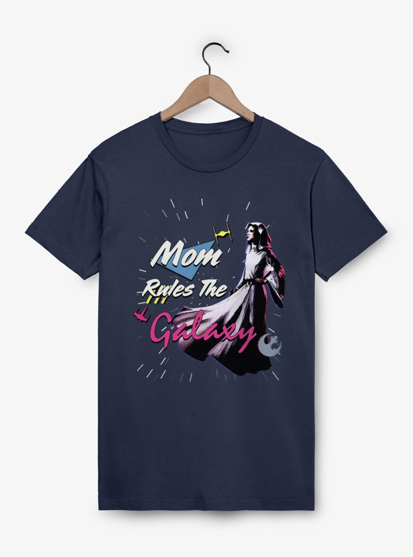 Star Wars Mom Rules The Galaxy Leia T-Shirt, , hi-res