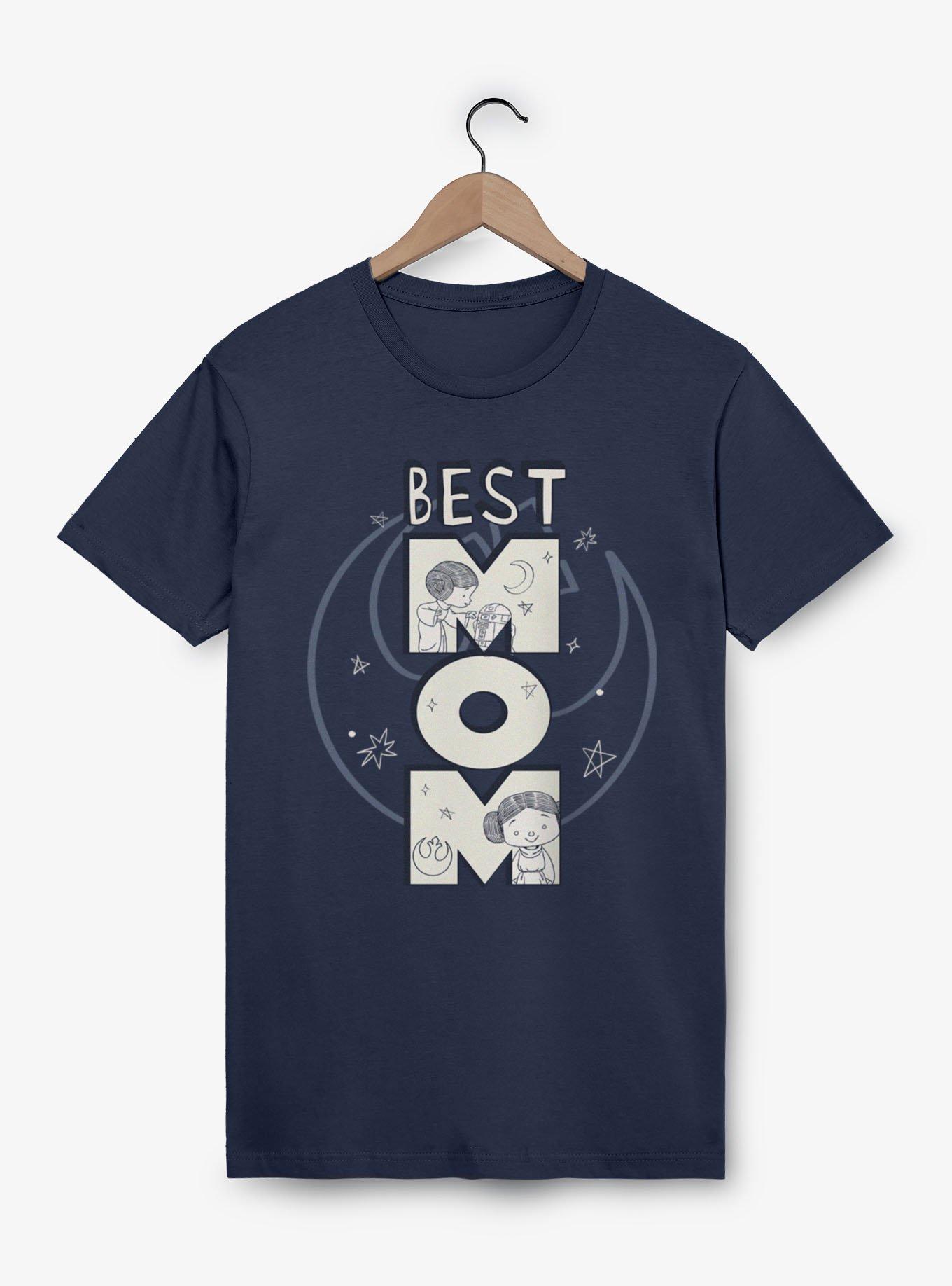 Star Wars Best Mom Leia Rebel T-Shirt, , hi-res
