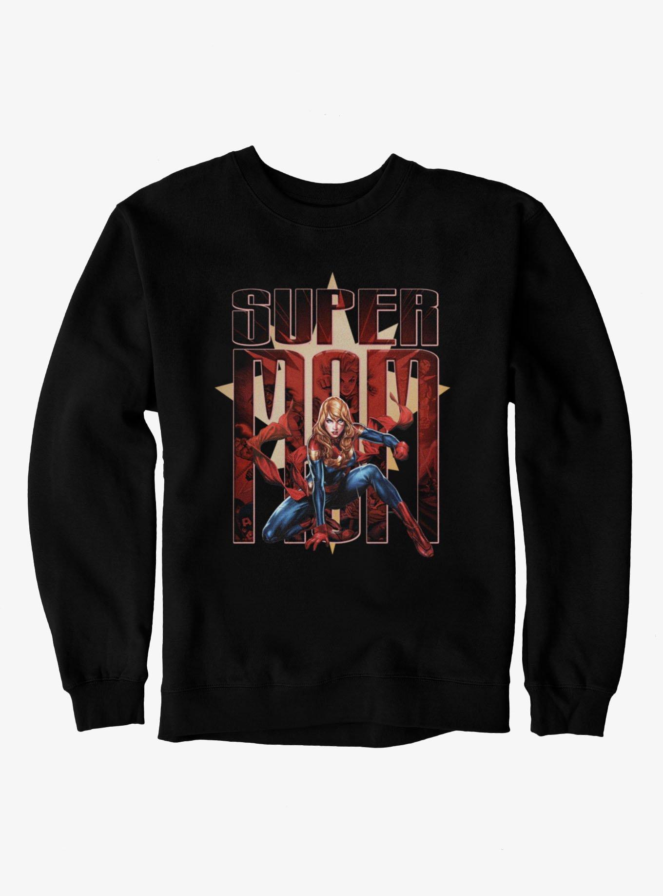 Marvel Captain Marvel Super Hero Mom Sweatshirt, , hi-res