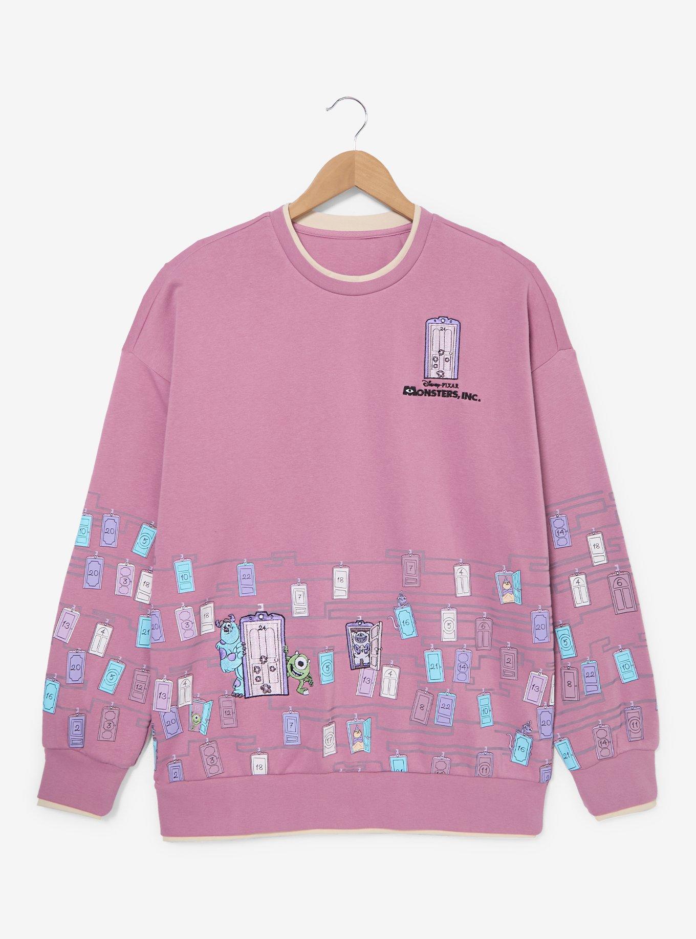 Disney Pixar Monsters, Inc. Door Chase Crewneck - BoxLunch Exclusive