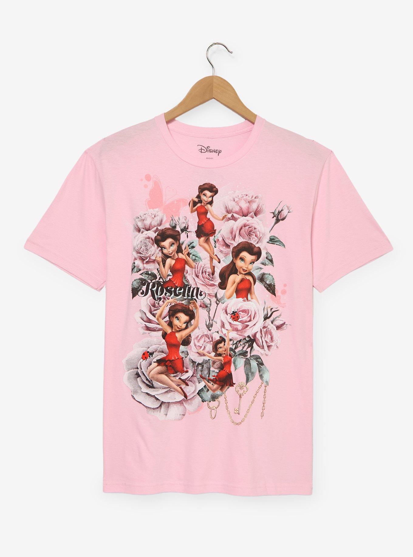 Disney Fairies Rosetta Pink Women's T-Shirt &mdash; BoxLunch Exclusive, , hi-res