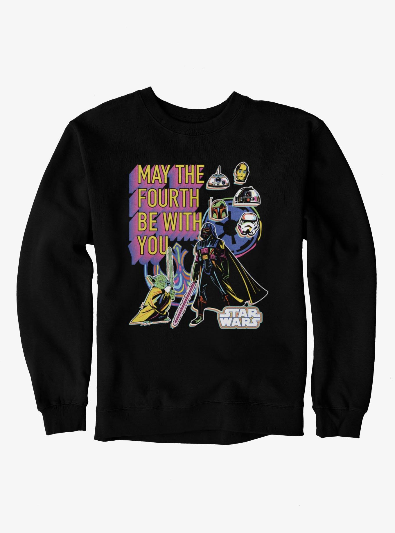 Star Wars May The 4th Be With You Character Highlights Sweatshirt, , hi-res