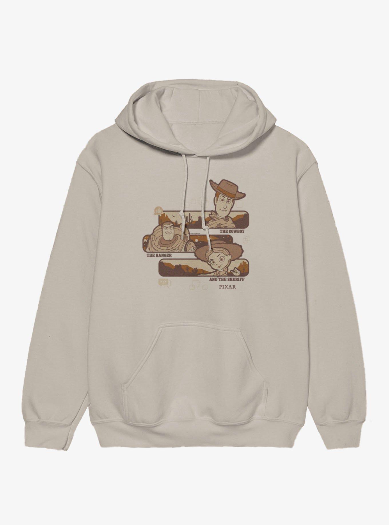 Disney Pixar Toy Story 5 Cowboy Ranger Sheriff Woody Buzz Jessie Hoodie, , hi-res