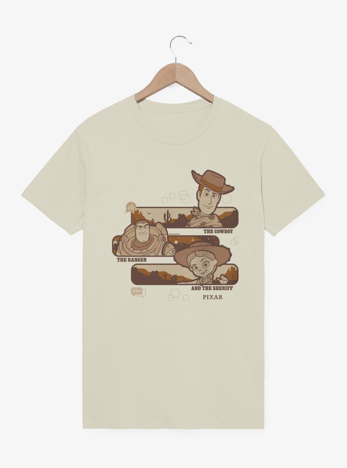Disney Pixar Toy Story 5 Cowboy Ranger Sheriff Woody Buzz Jessie T-Shirt, , hi-res