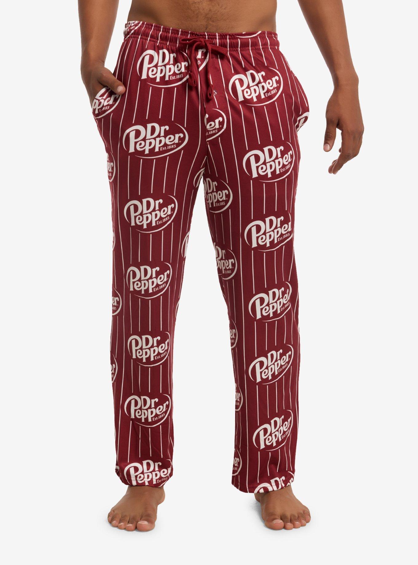 Dr Pepper Stripe Pajama Pants