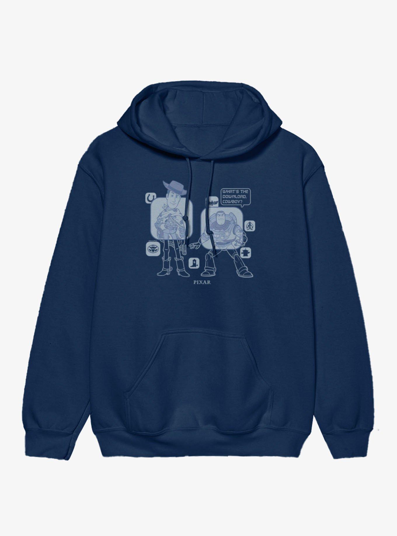 Disney Pixar Toy Story 5 What's The Download, Cowboy? Hoodie