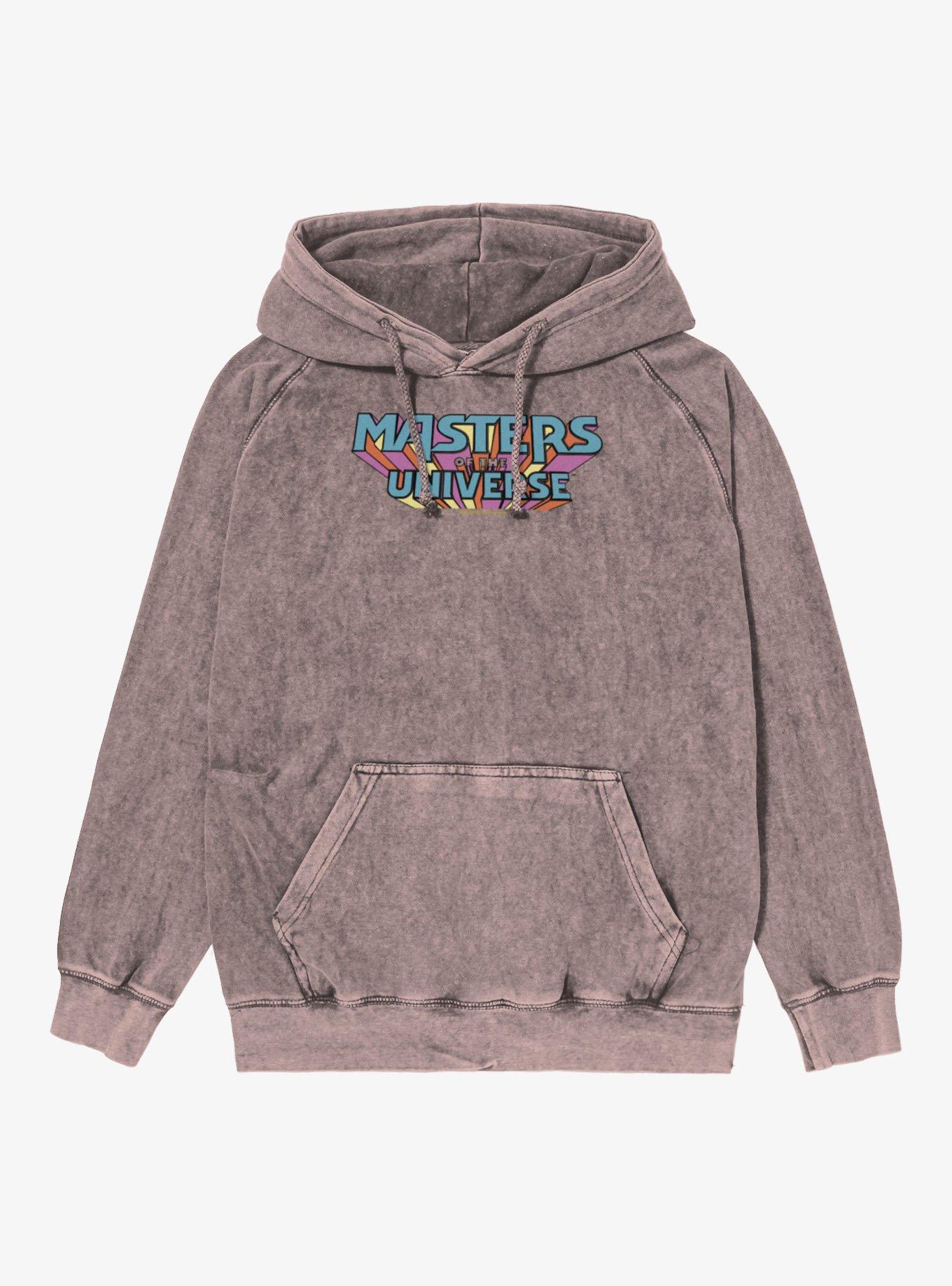 Masters Of The Universe Retro Logo Mineral Wash Hoodie, , hi-res