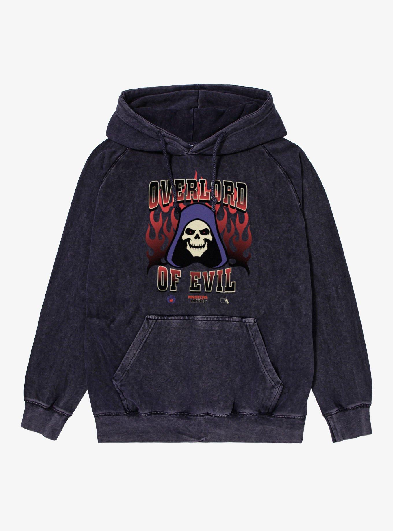 Masters Of The Universe Skeletor Overlord Of Evil Flames Mineral Wash Hoodie, , hi-res