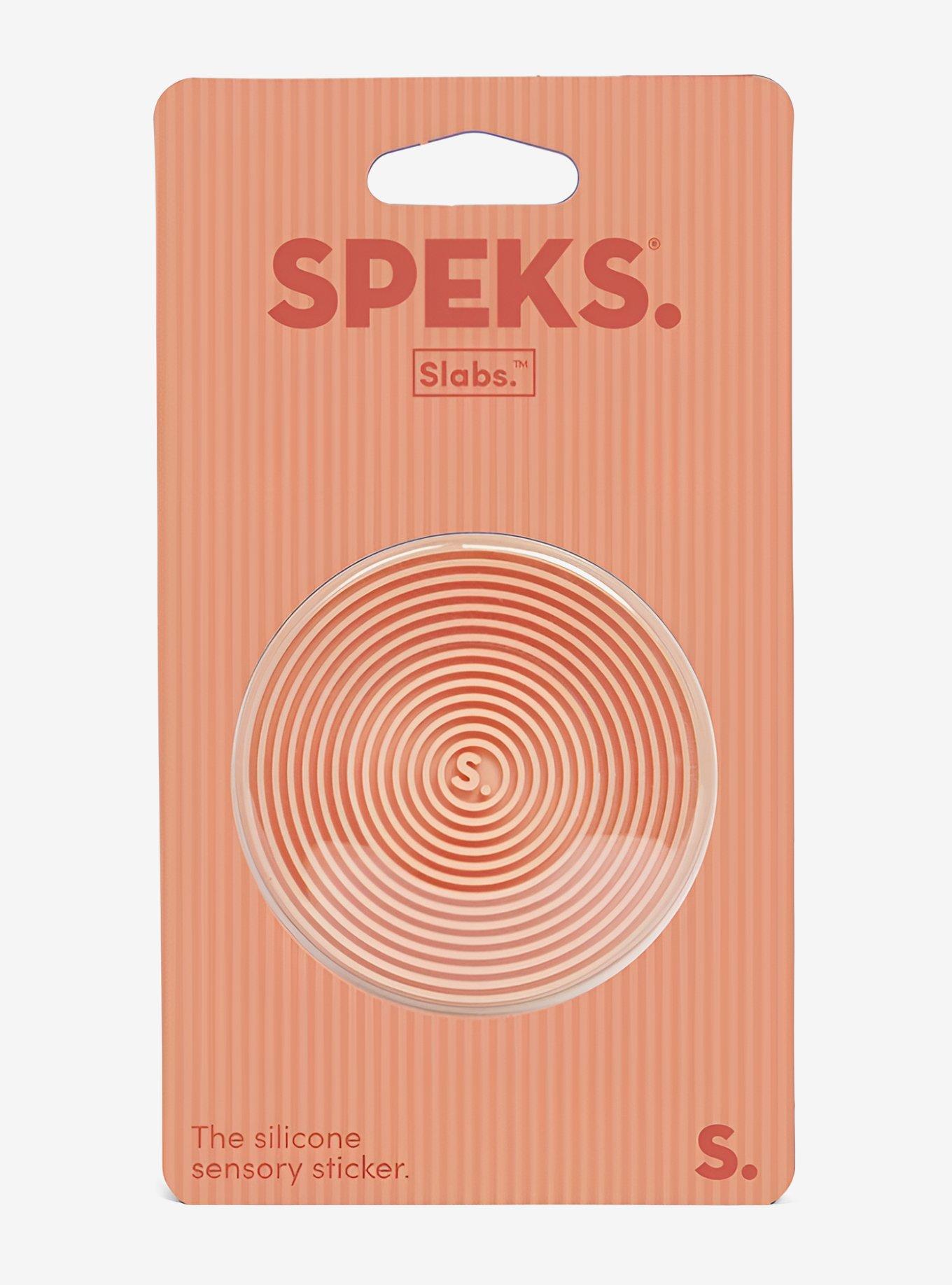 Speks Slabs Orange Circle Sensory Sticker, , hi-res