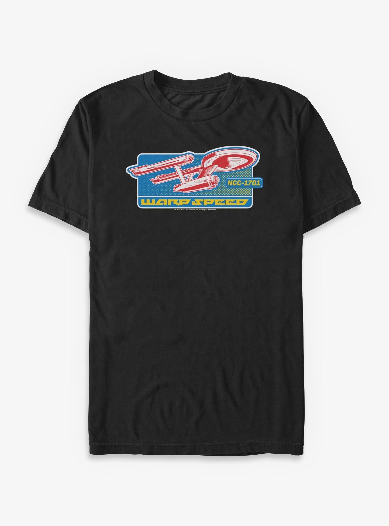 Star Trek Warp Speed Big & Tall T-Shirt, , hi-res