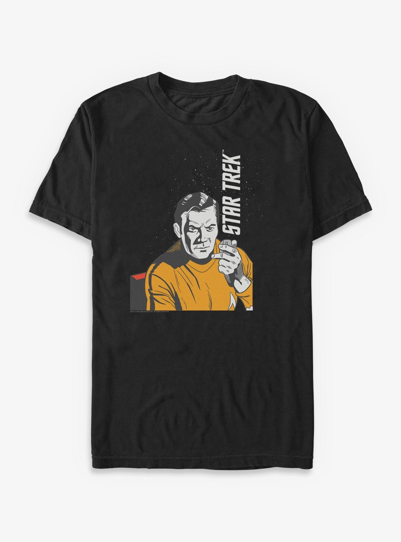 Star Trek Captain Kirk Stars Big & Tall T-Shirt, , hi-res